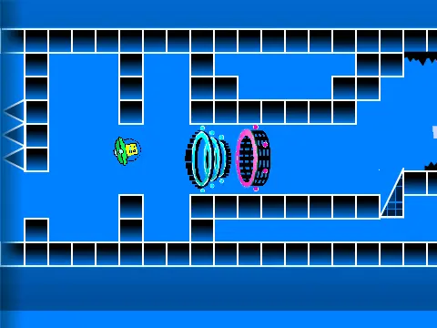 Geometry Dash Scratch Original Gameplay