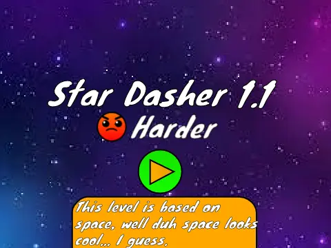 Geometry Dash Scratch Star Dasher 1.1 - Updated Platformer Game