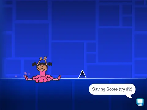 Geometry Dash Scratch Style Game Logo