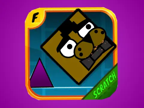 Geometry Dash Scratch The City Update Game Logo