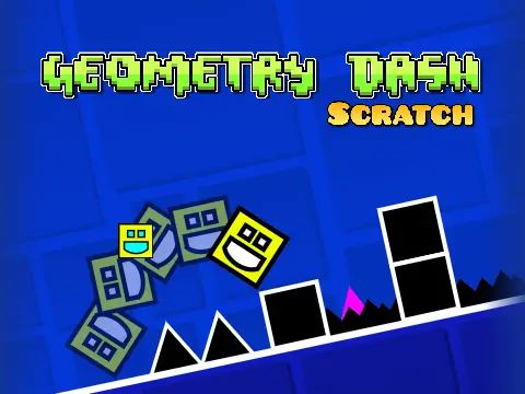 Geometry Dash Scratch V1.19b Gameplay Image