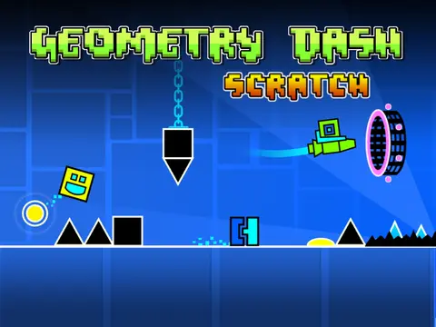 Geometry Dash Scratch V2.6.4.5 Game Screenshot