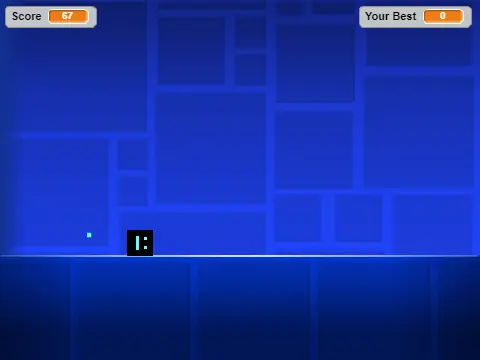 Geometry Dash Scratch V2 Game Logo