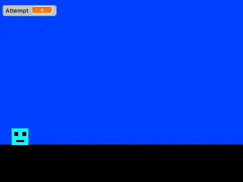 Geometry Dash Scratch V3 Game Logo