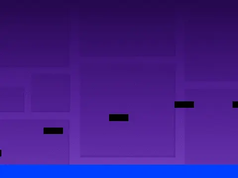 Geometry Dash Scratch version gameplay screenshot