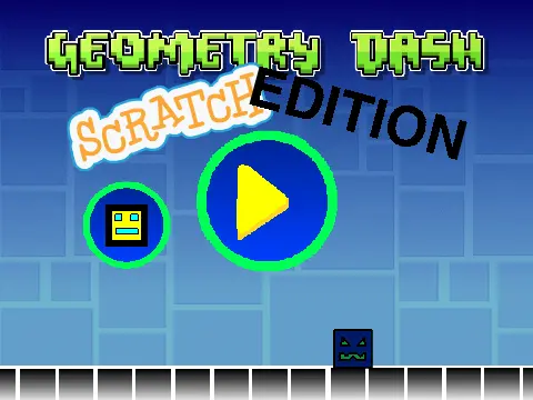 Geometry Dash Scratch Version Block Update - Enhanced Platform Challenge Screenshot