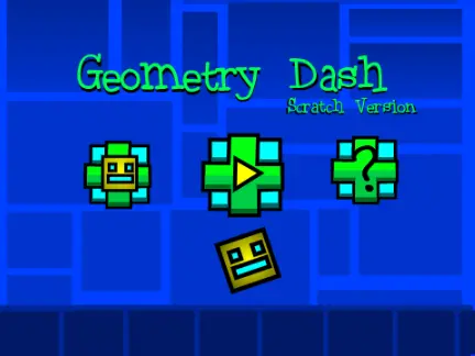 Geometry Dash Scratch Edition V3.1 gameplay screenshot