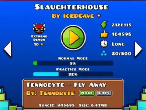 geometry dash slaughterhouse god