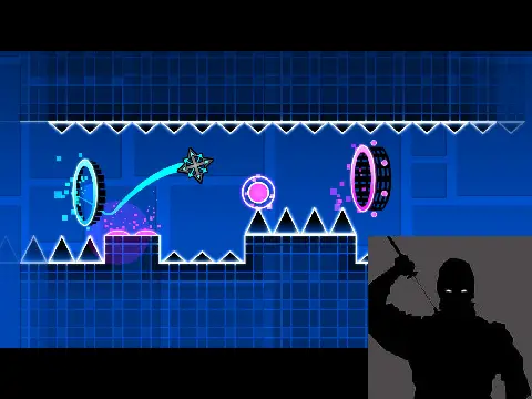 Geometry Dash Songs Mashup v Original two cubes on different tracks