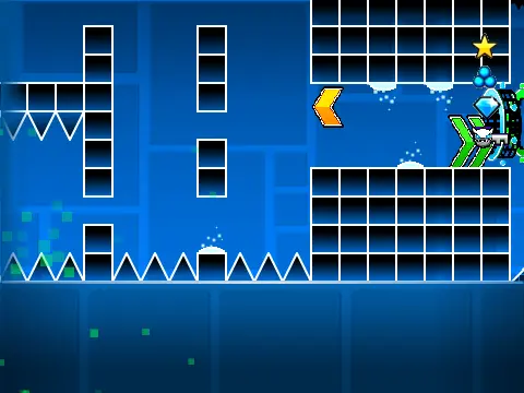 geometry dash sonic wave end