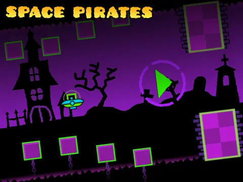 Geometry Dash Space Pirates screenshot