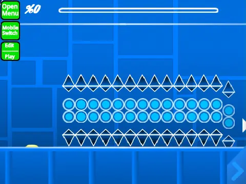 Geometry Dash Spam 2 free online level editor and game