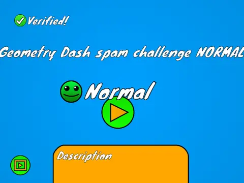 geometry dash spam challenge normal