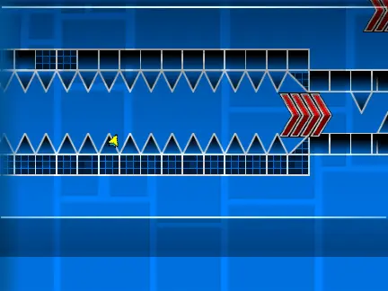 Geometry Dash Spam Hard v2 difficult game