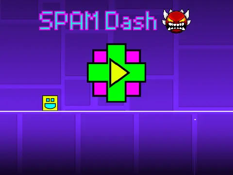 Geometry Dash Spam Test V6 Gameplay