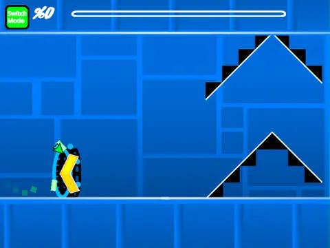 Geometry Dash Spam Wave Remix 8 gameplay