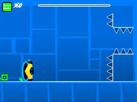 Geometry Dash Spam Wave Remix V2 online remix game