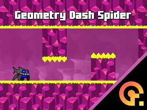 Geometry Dash Spider Challenge Game Image