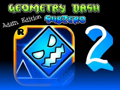 Geometry Dash SubZero 2 Adam Edition - Rhythm Platformer with Cube and Wave Challenges