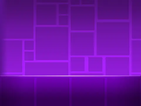 Geometry Dash Subzero gameplay screenshot with ice theme