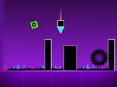 Play Geometry Dash Subzero invincible mode online