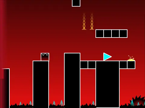 Geometry Dash Subzero Demons Game Image