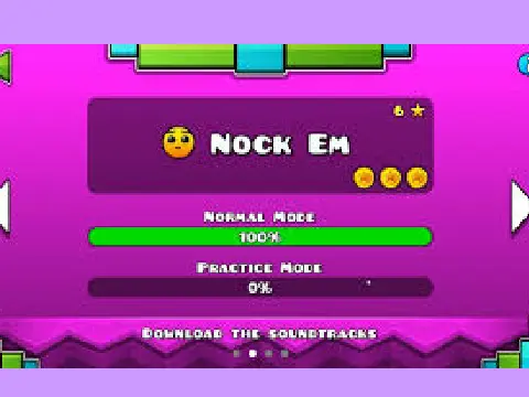 Geometry Dash Subzero Song Nock Em Game Image