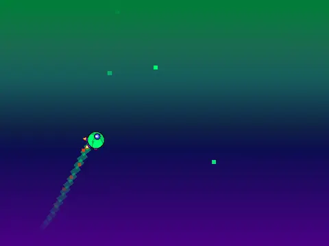 Geometry Dash Swing Copter screenshot showing swing copter obstacles
