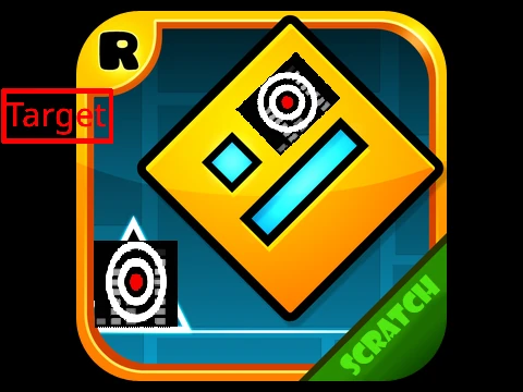 Geometry Dash Target Layout Demo
