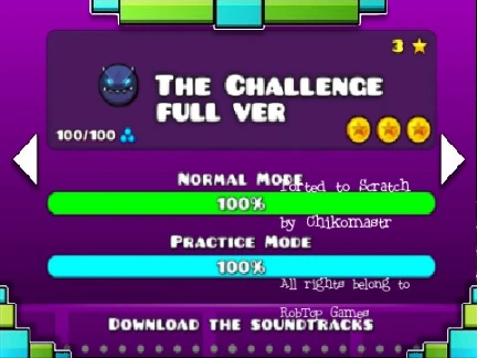 Geometry Dash The Challenge