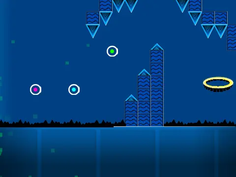 Geometry Dash Tidal Wave Game Logo