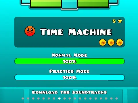 geometry dash time machine