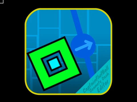 UFO character in a fast-paced spam challenge level in Geometry Dash