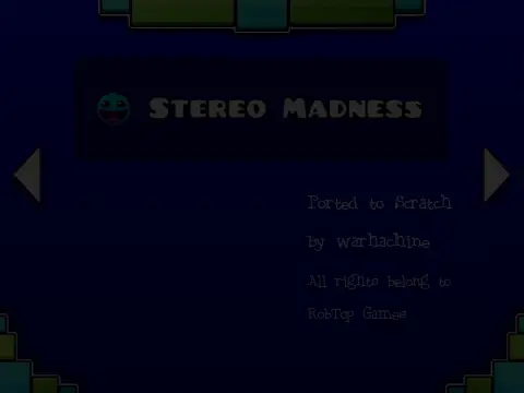 Geometry Dash Unblocked by Warhachine Gameplay Screenshot