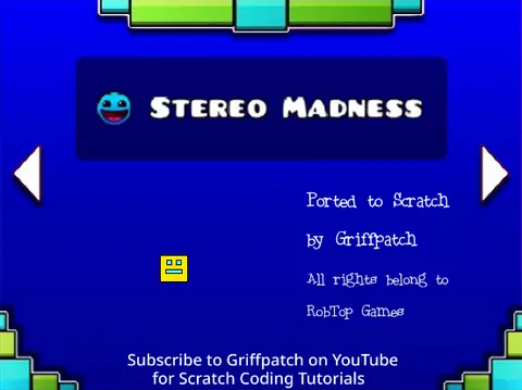 Geometry Dash Unblocked V4 Gameplay Screenshot