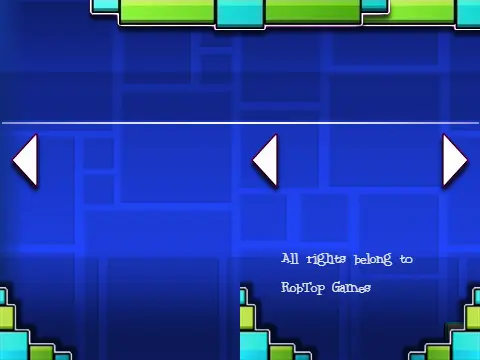 Geometry Dash Unblocked V6 Gameplay Screenshot