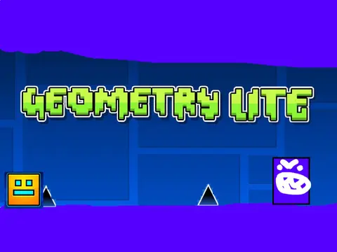 Geometry Dash Unblocked V7 gameplay screenshot