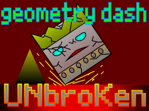 Geometry Dash Unbroken 2 Game Logo