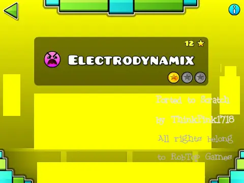 Geometry Dash V1.5 Electrodynamix screenshot