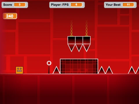 Geometry Dash v Level Mix and Back on Track
