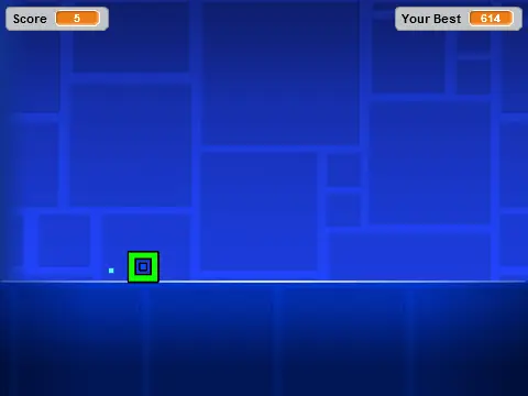 geometry dash v with real geometry dash cube