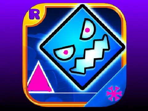 Geometry Dash Subzero game with customizable color variations