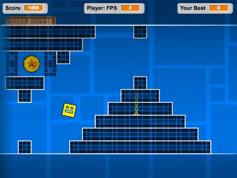 Geometry Dash v different levels