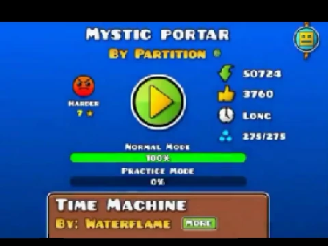 Geometry Dash v Mystic Portar by Partition remix