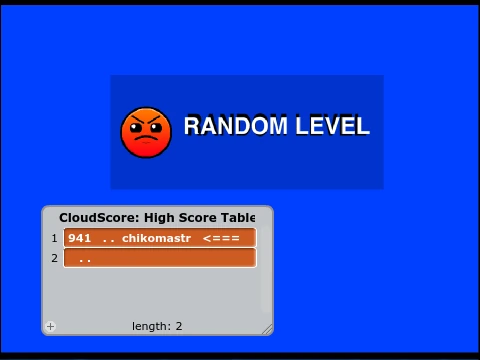 Geometry Dash v random levels
