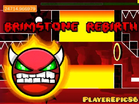 Geometry Dash v3.2 Brimstone Rebirth modified version