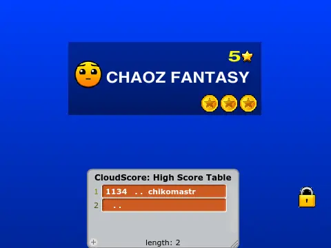 Geometry Dash v3.4 Chaoz Fantasy adventure game