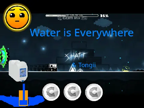 geometry dash water is everywhere remix