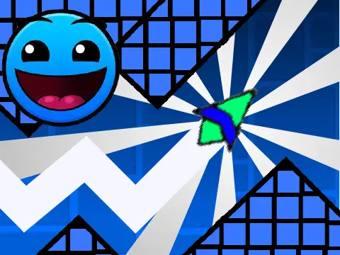 Geometry Dash Wave screenshot
