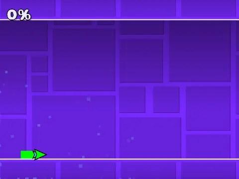 Geometry Dash wave challenge with secret coins